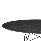 GLOSSY Ovale L192 Noir