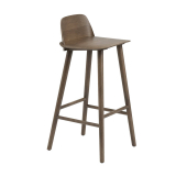 NERD BARSTOOL Brun foncé