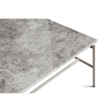 REBAR 80x84 Marbre gris/ gris