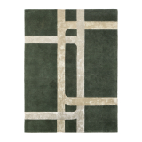 Tapis STOCKHOLM Vert bronze/Champagne