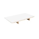 CPH 30 Leaf 50x90 White laminate / Oak
