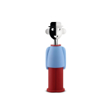 Tire-bouchon ALESSANDRO M. Bleu clair et rouge