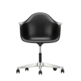 EAMES PLASTIC ARMCHAIR PACC Black RE