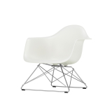 EAMES PLASTIC ARMCHAIR LAR White