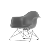 EAMES PLASTIC ARMCHAIR LAR Granite grey RE