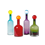 Set de 4 Carafes BUBBLES AND BOTTLES L Multicolore 