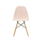 EAMES PLASTIC CHAIR DSW Golden maple Soft pink RE