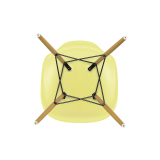 EAMES PLASTIC CHAIR DSW Golden maple Citron RE