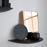 GRIDY FUNGI SHELF Chêne foncé