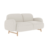 AUGUSTE 2 Places Gris perle