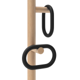 Porte-manteau FERNAND Noir