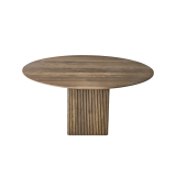 TEN ROUND Smoked oak, oiled