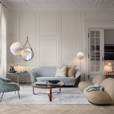 ADNET Ø 100 Cuir marron
