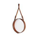 Miroir ADNET Ø 45 Marron