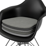Coussin d'assise SOFT SEAT Type A Plano 05 blanc crème/gris sierra