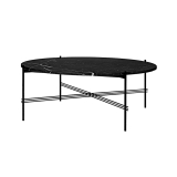TS COFFEE Ø 105 Marbre Marquina noir