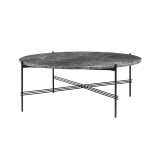 TS COFFEE Ø 105 Marbre Emperador gris