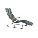 Sunlounger CLICK Vert sapin