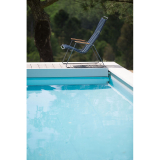 Fauteuil CLICK Bleu pigeon