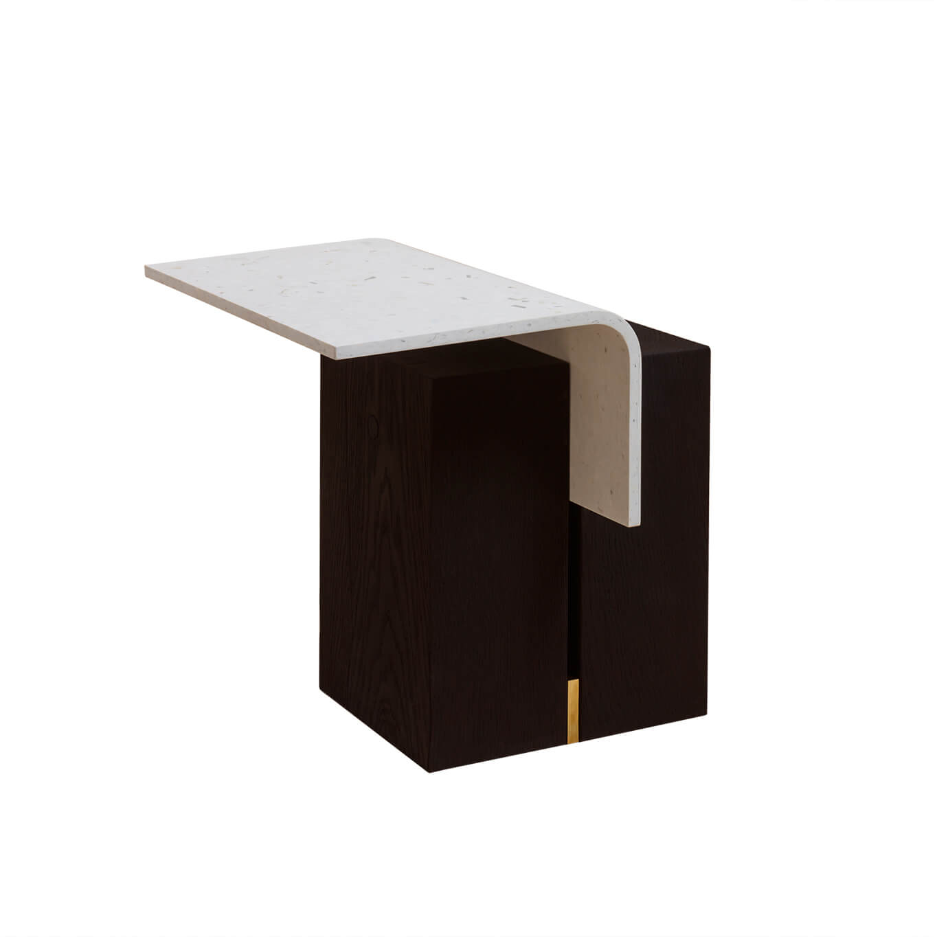 GHAN 92.8 S stained oak/ white plastic