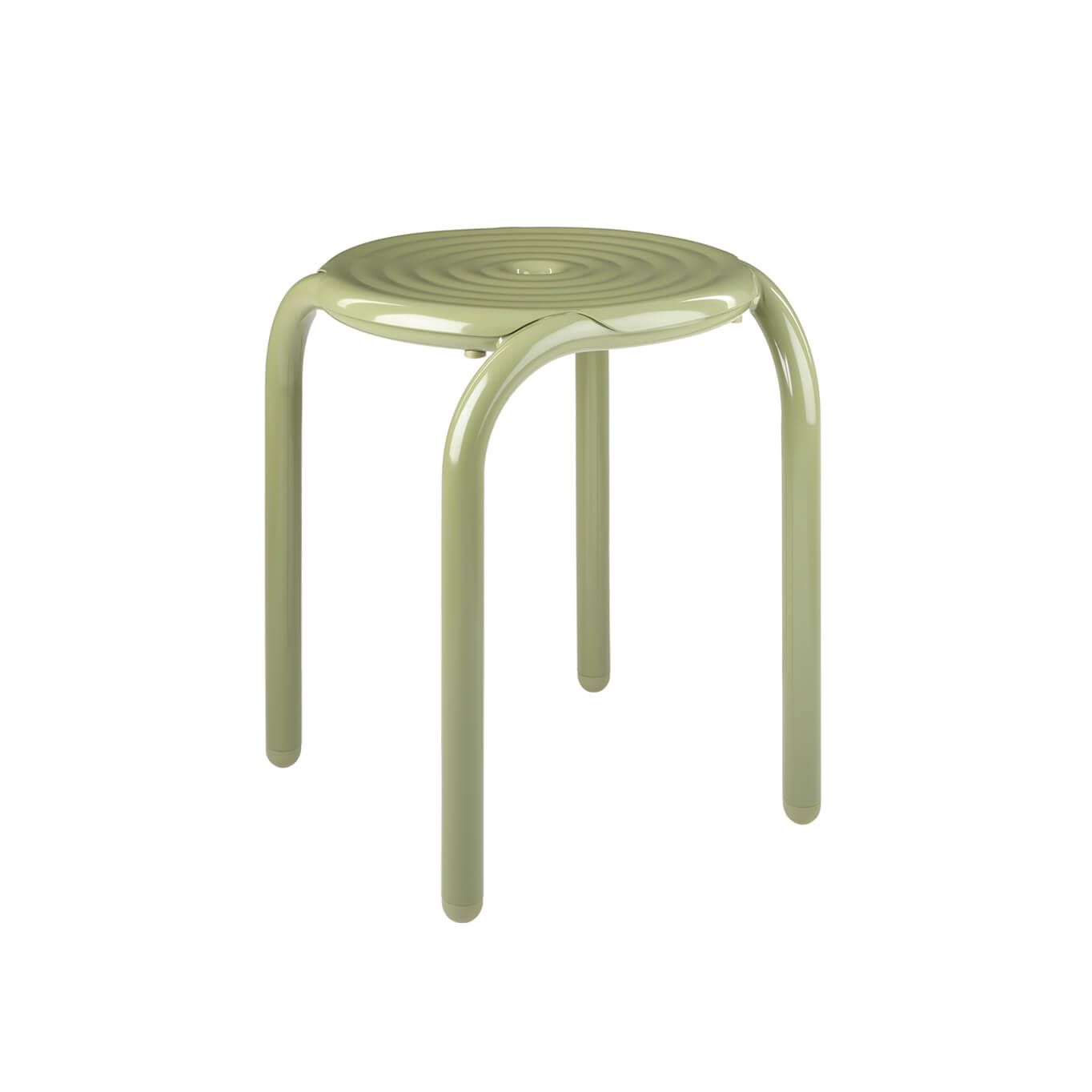 Groove Stool Moss