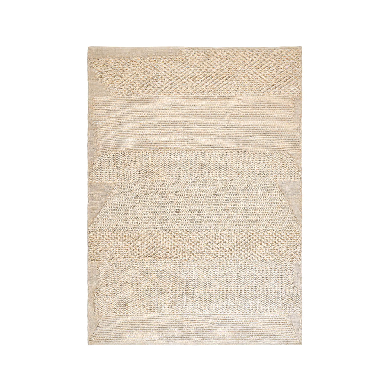 Tapis KNOTTY 200x300 Blanc