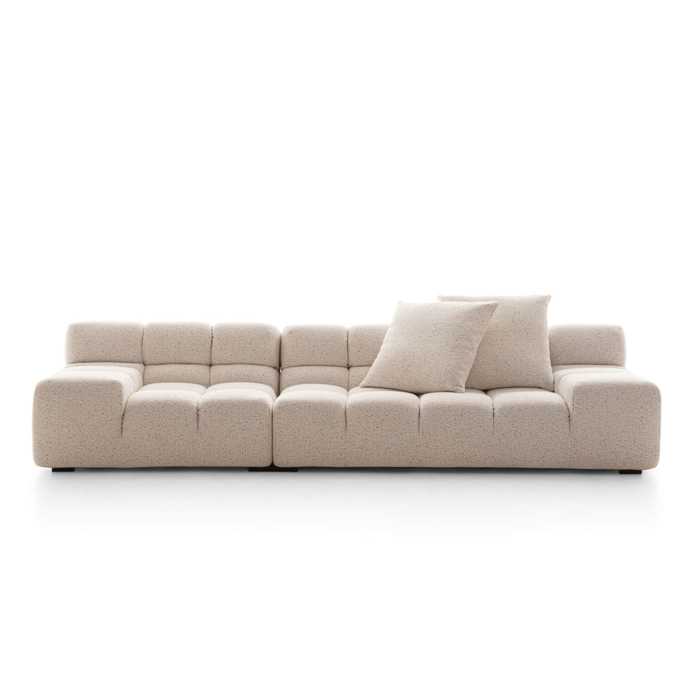 TUFTY-TIME linear White Sambuco Bouclé