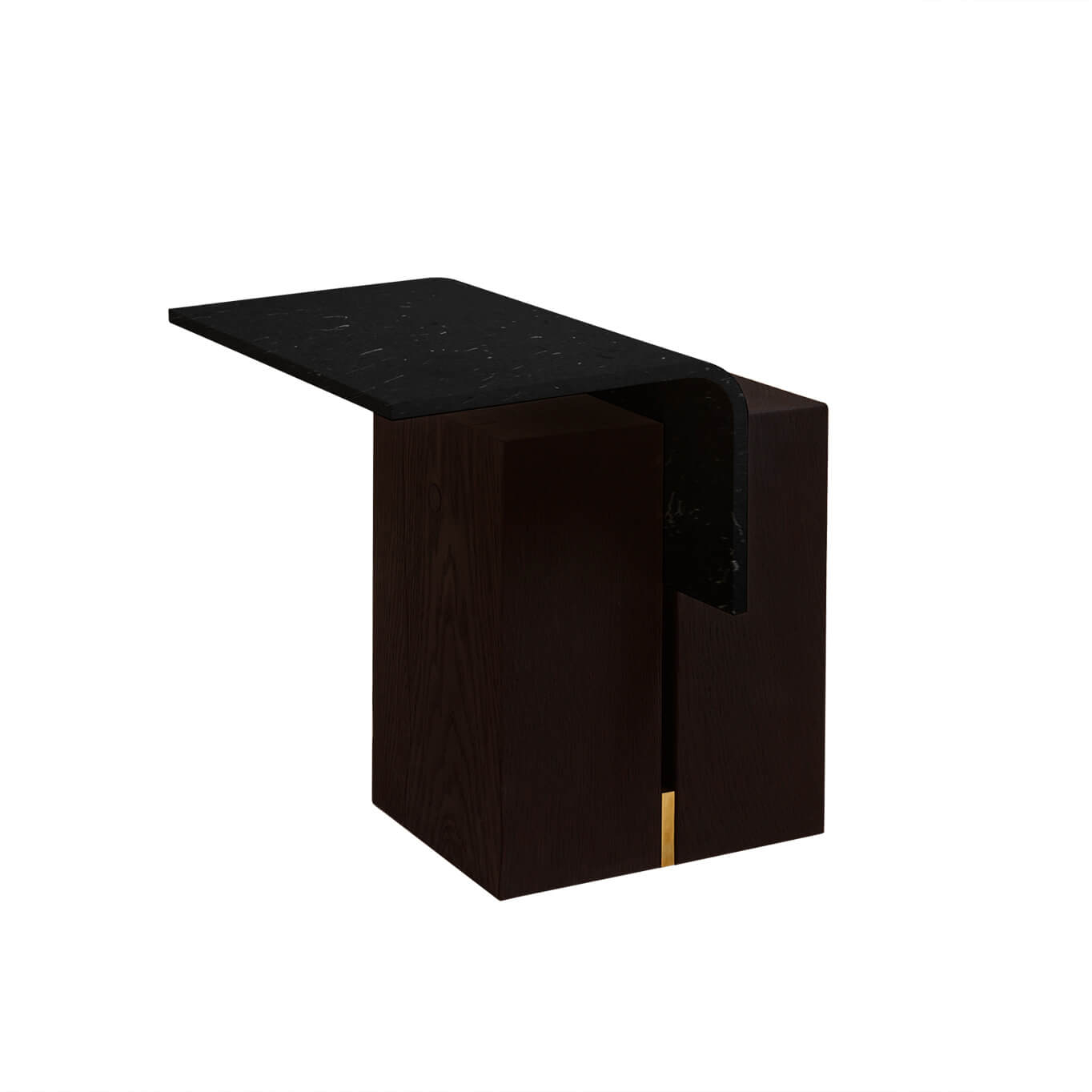 GHAN 92.8 S stained oak/ black plastic
