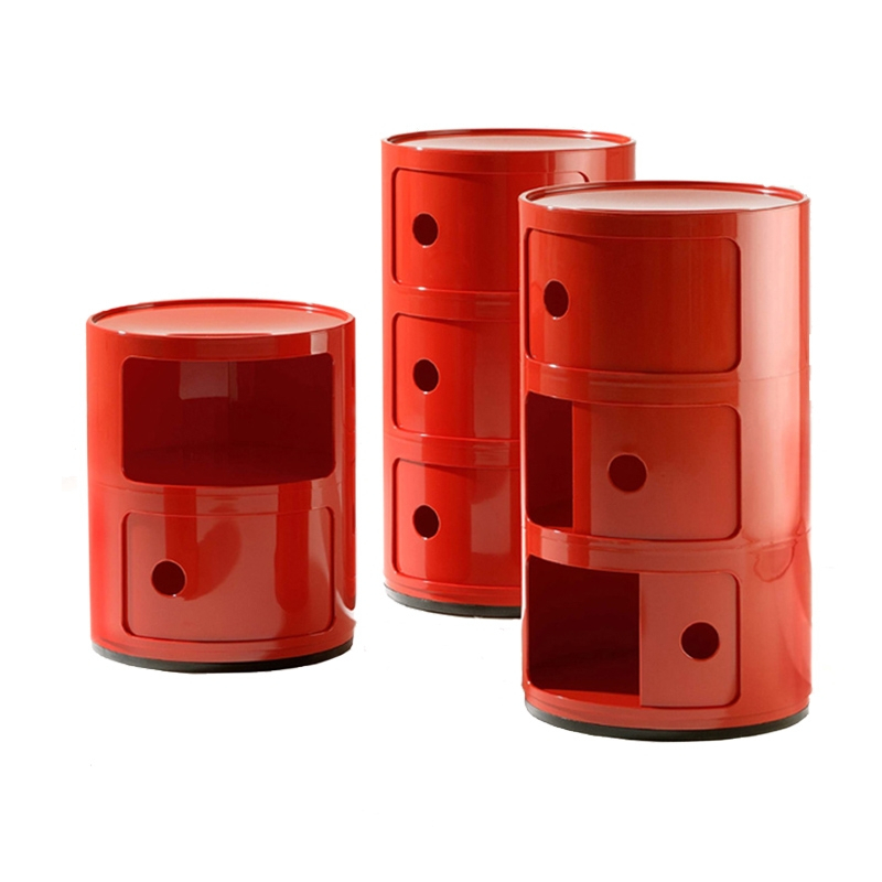 COMPONIBILI 2 tiroirs Rouge