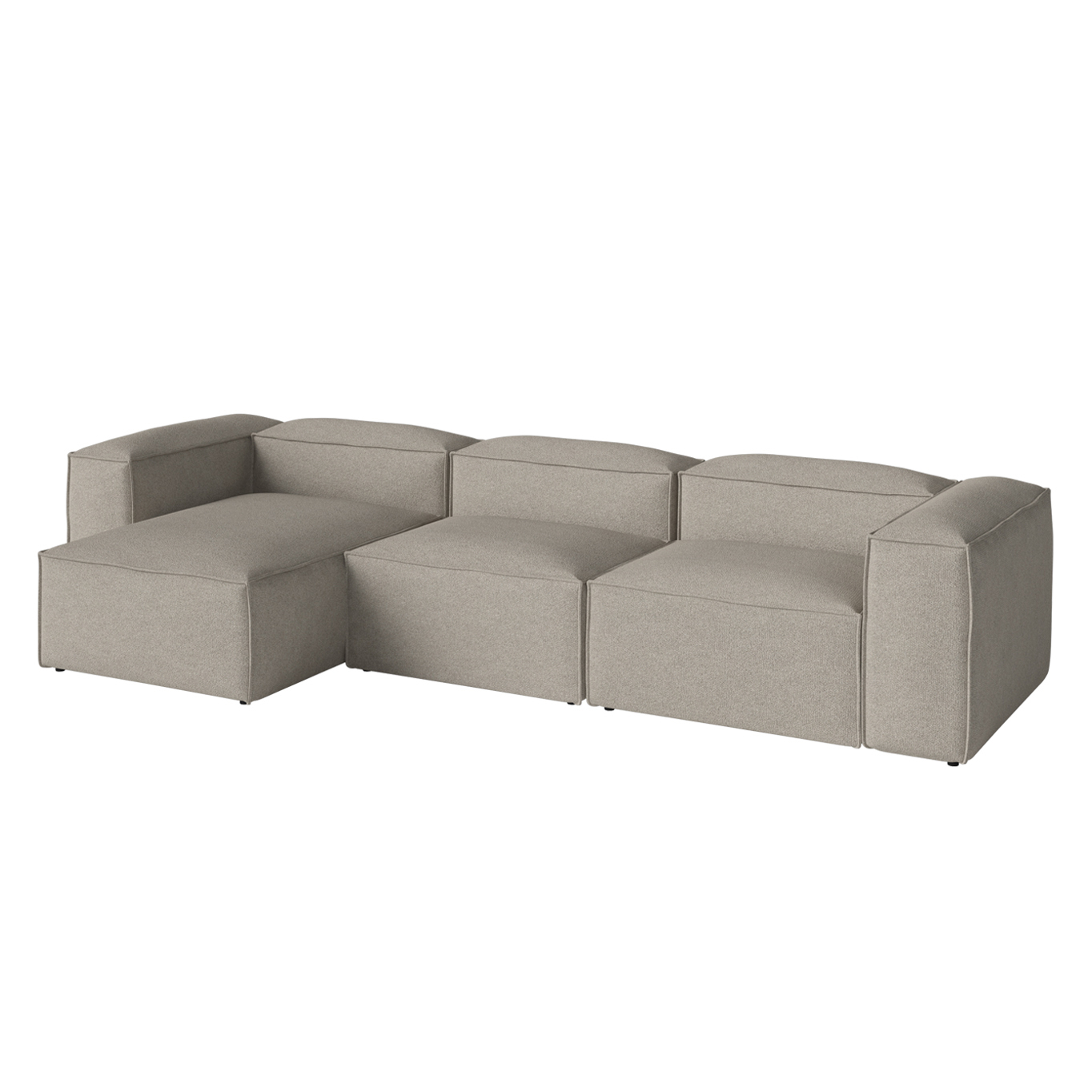 COSIMA Chaise Longue Gauche 340x100 Monza Sand