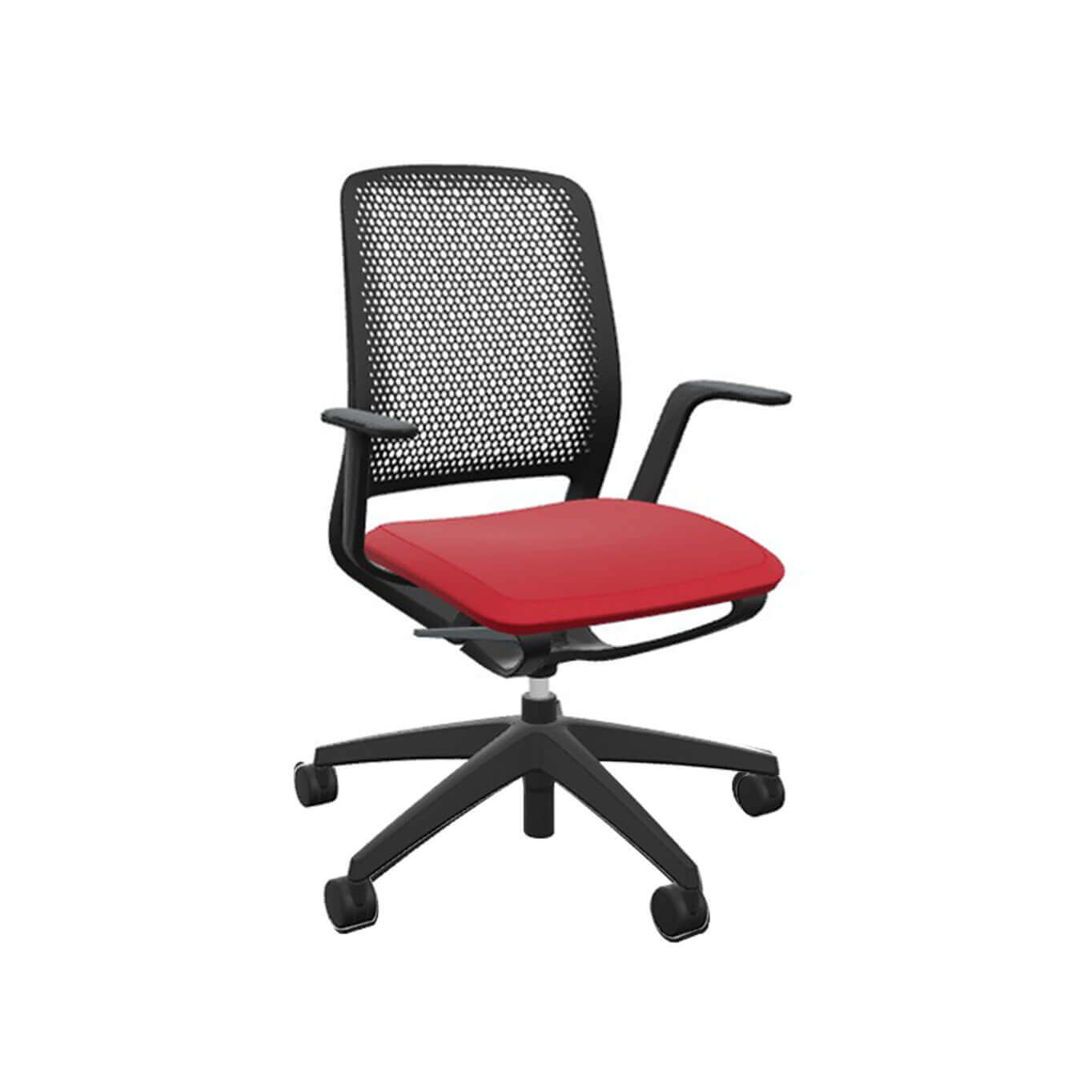 SE.MOTION Noir Revêtement Rouge