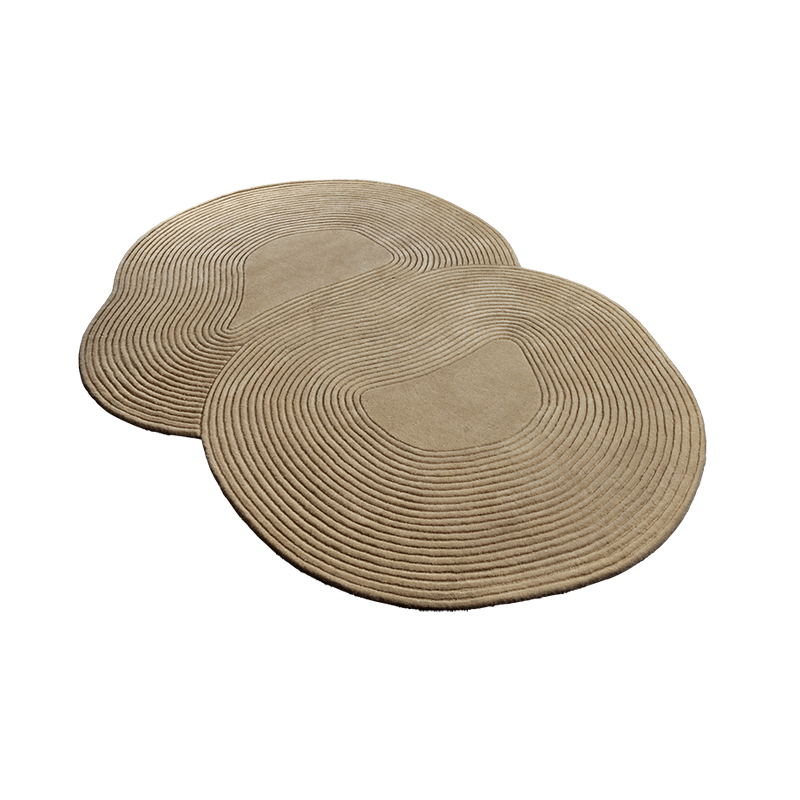 Tapis ZEN SHAPED 180x240 Beige foncé