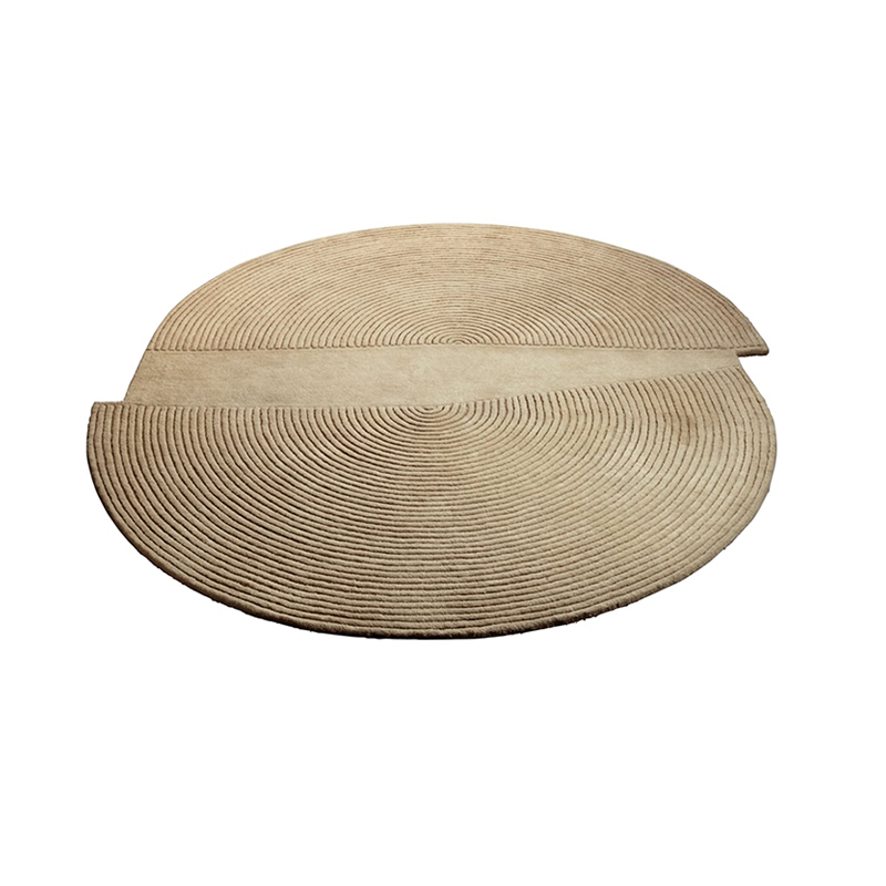Tapis ZEN SPLIT 209x240 Beige foncé
