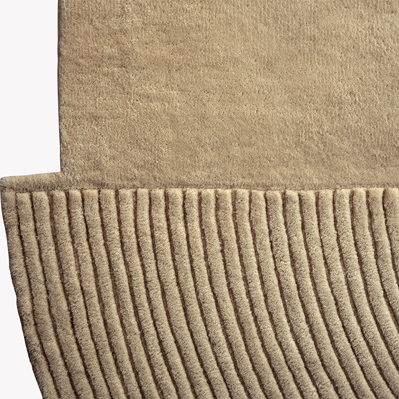 Tapis ZEN SPLIT 209x240 Beige foncé