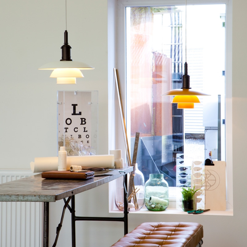 PH 3 1/2-3 PENDANT White