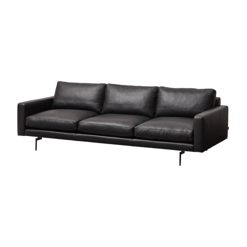 EDGE V1 3 seater depth 90 Faith black
