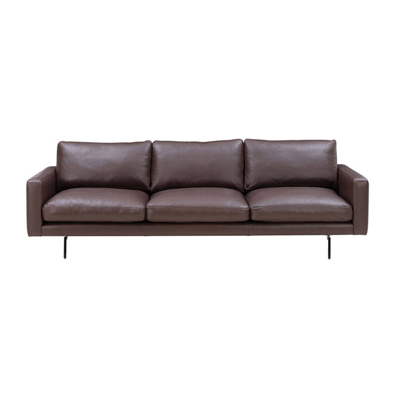 EDGE V1 3 seater depth 90 Faith dark brown