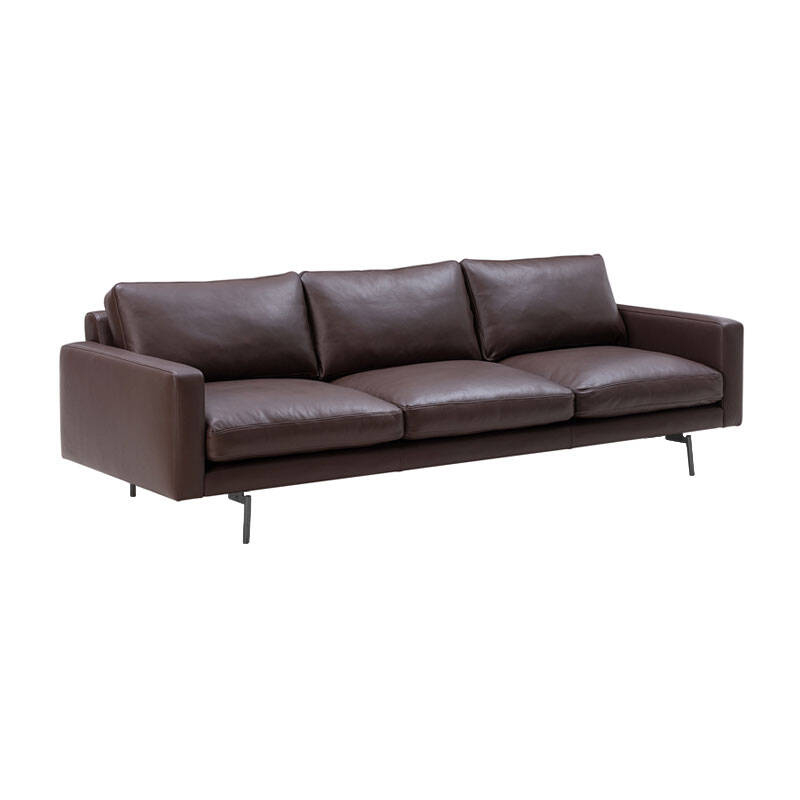 EDGE V1 3 seater depth 90 Faith dark brown