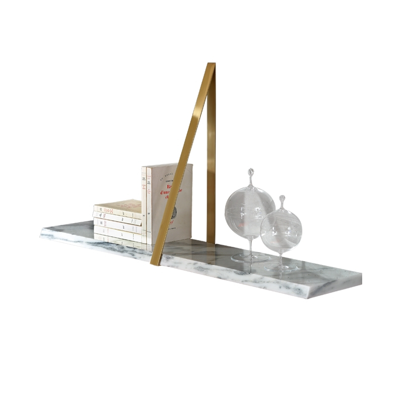 T-SQUARE marble Brass