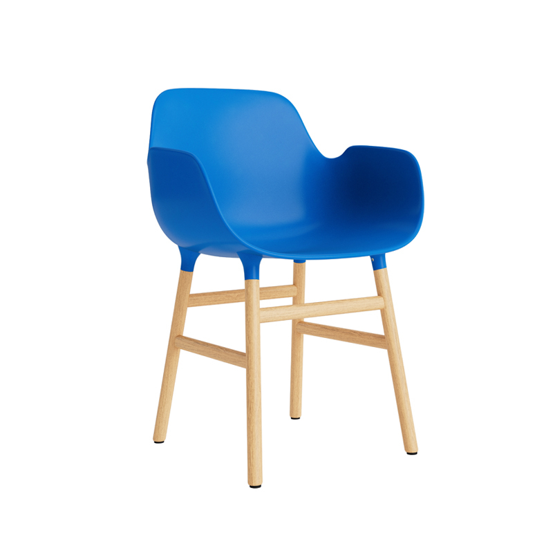 FORM ARMCHAIR Bleu vif 