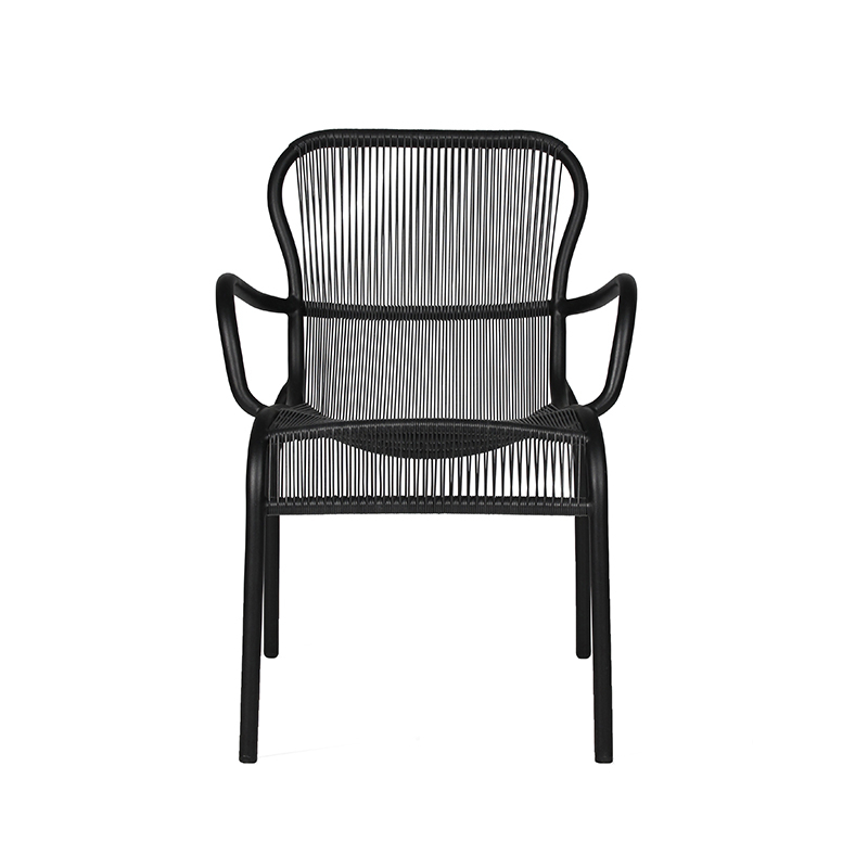 Petit fauteuil LOOP Noir