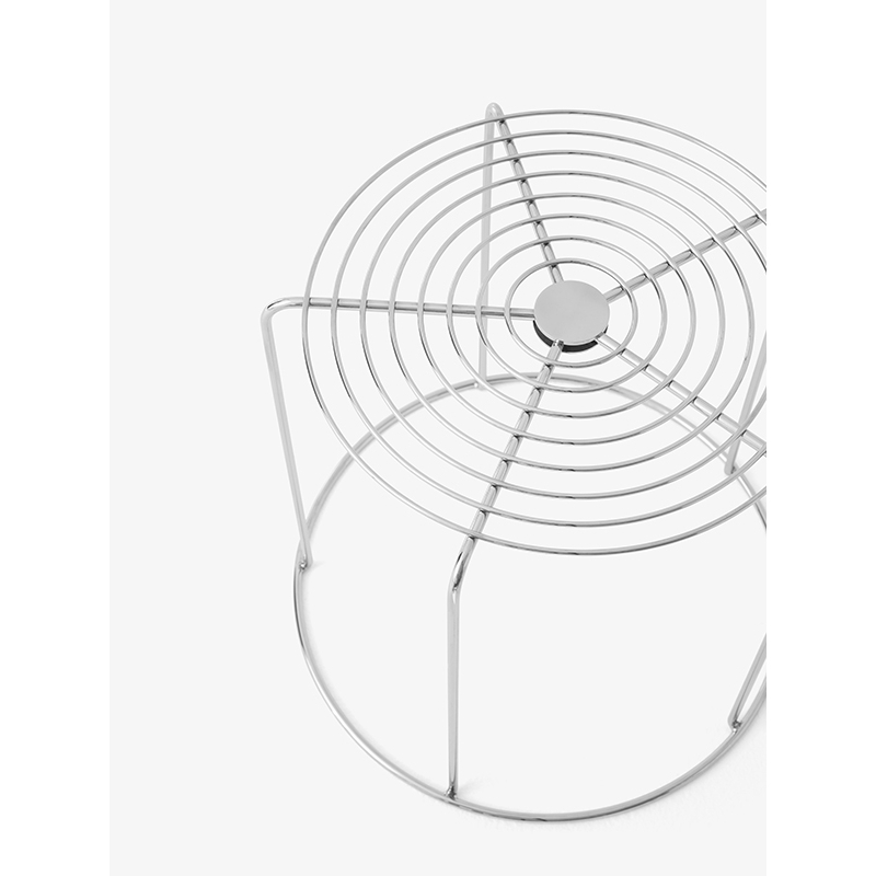 WIRE STOOL VP11 Acier inoxydable