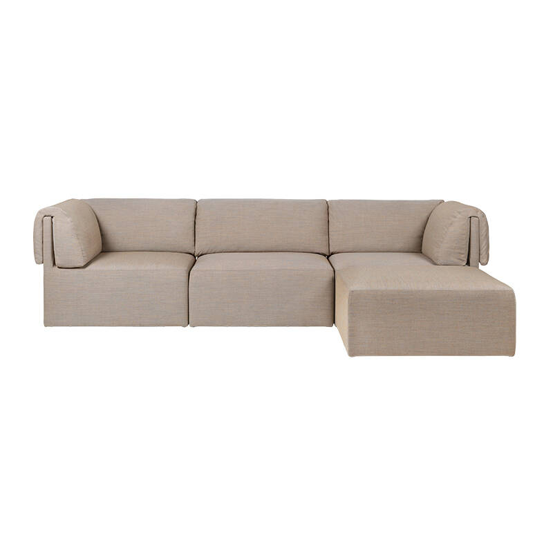 WONDER 3 places avec chaise longue Canvas 224