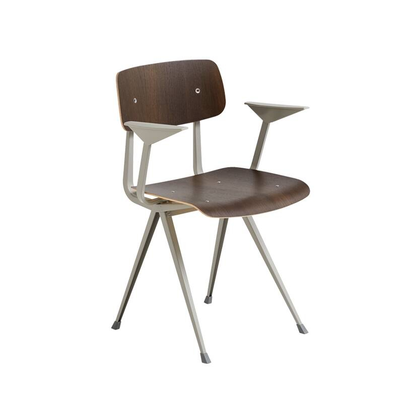 RESULT with armrests Smoked oak/ beige