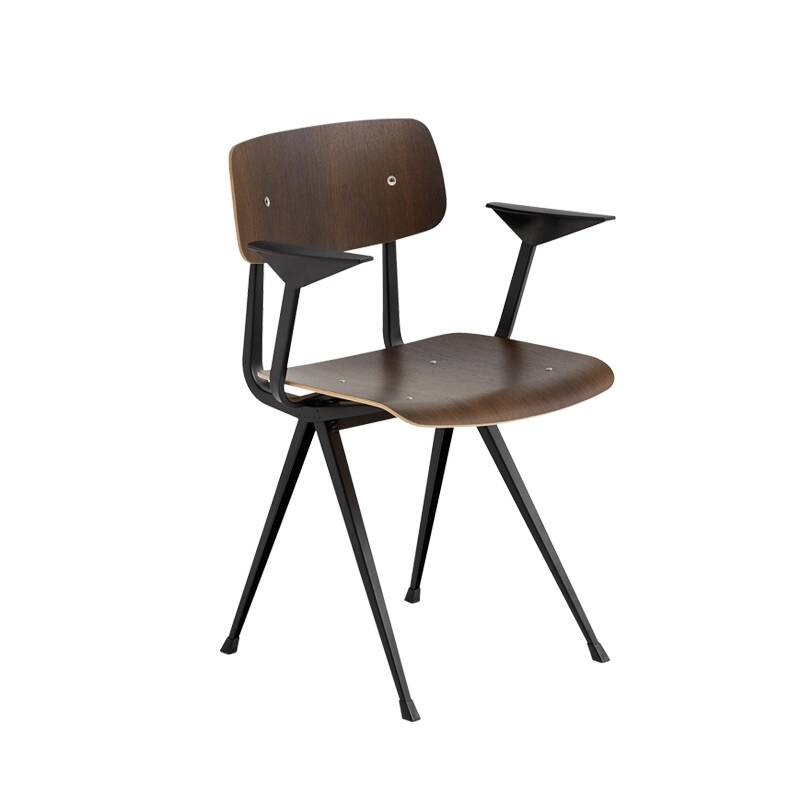 RESULT with armrests Smoked oak/ black