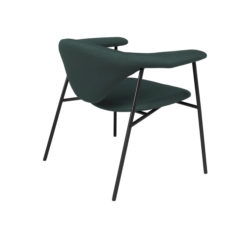 MASCULO LOUNGE 4 legs fabric Vidar 1062