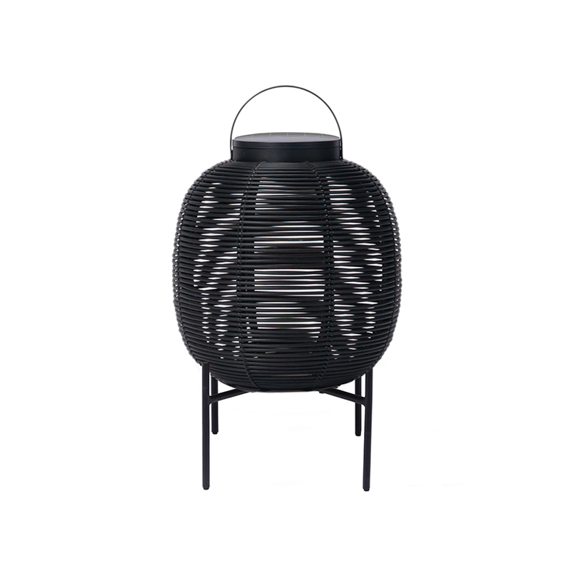 TIKA lantern steel base 35x59 Black
