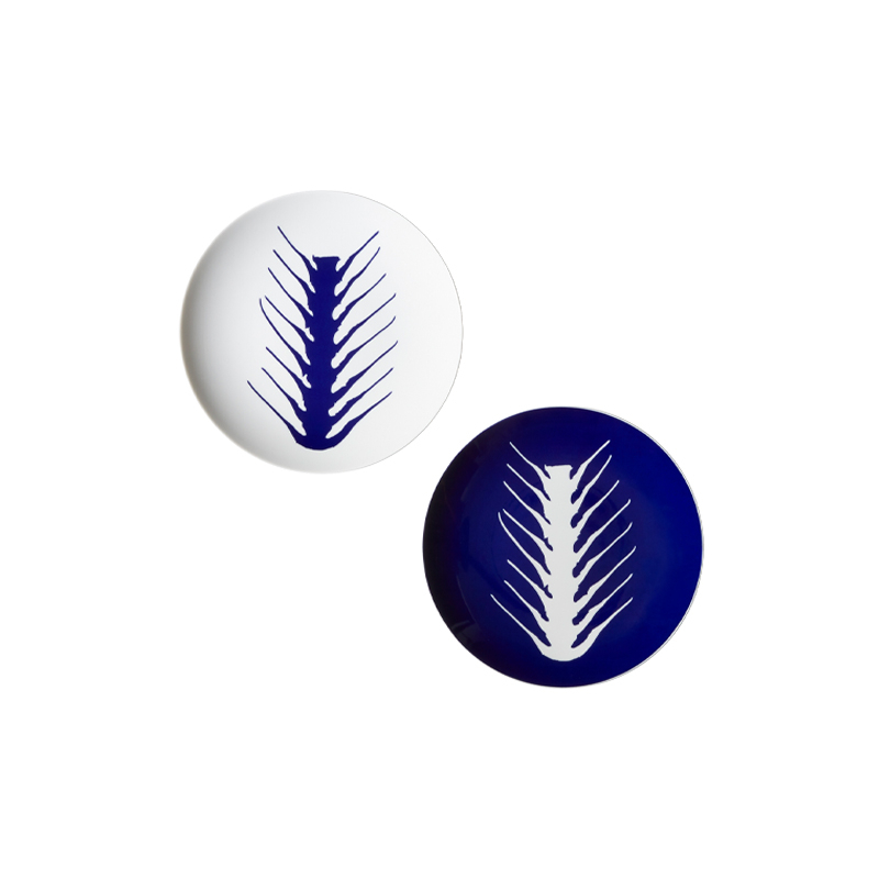 Set de 2 assiettes à dessert Ø 20,5 LE MONDE DE CHARLOTTE PERRIAND