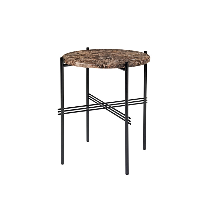 TS SIDE Ø 40 Marbre Emperador marron