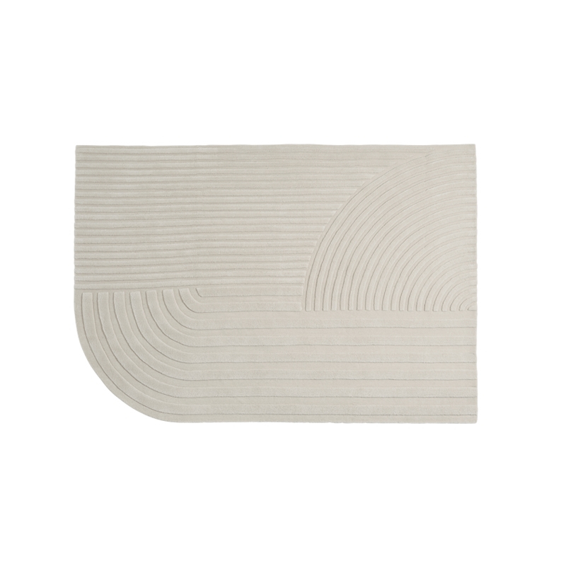 Tapis RELEVO Blanc cassé